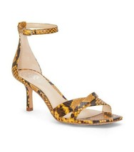 New Vince Camuto Yellow Mary Jane Kitten Heel Sandals Size 8.5 M $110 - £42.36 GBP