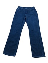 Lee Riders Jeans Womens 14L Straight Leg 5 Pockets Stretch Mid Rise Cott... - $20.00