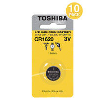 Toshiba CR1620 Battery 3V Lithium Coin Cell 1620 Batteries (10 Count) - £14.93 GBP