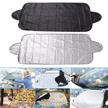 Universal Car Windshield Snow Cover  Ice Rain Dust Frost Guard Cover   Car Winds - £91.36 GBP