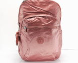 Kipling Seoul XL Backpack Laptop Travel KI5929 Polyamide Copper Metallic... - £96.47 GBP