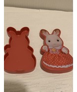 Sylvanian Families Plastic case Rabitt Happy Set - $284.91 MXN