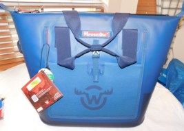 New Moosejaw 42 Can Chilladilla Soft-Sided Cooler Tote - Midnight Blue NWT - £154.88 GBP