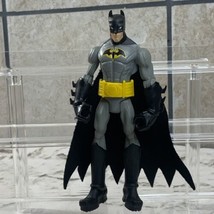 Batman Action Figure DC Comics Mattel 2011 Black Yellow Justice League Poseable - $11.88