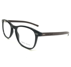 Giorgio Armani Eyeglasses Frames AR 7080 5017 Black Brown Wood Square 51-18-145 - £95.97 GBP