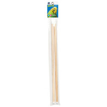 Prevue Birdie Basics Perch Wide for Small and Medium Birds 16&quot; long - 24 count P - £33.55 GBP