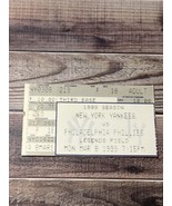 Yankees Vs Phillies Legends Field Ticket Stub March 23, 1999 - £5.47 GBP