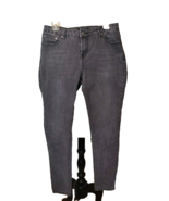 Baccini Jeans Size 10 Gray Women&#39;s Ankle Dark Wash Skinny Leg 80&#39;s. Casual - €12,80 EUR