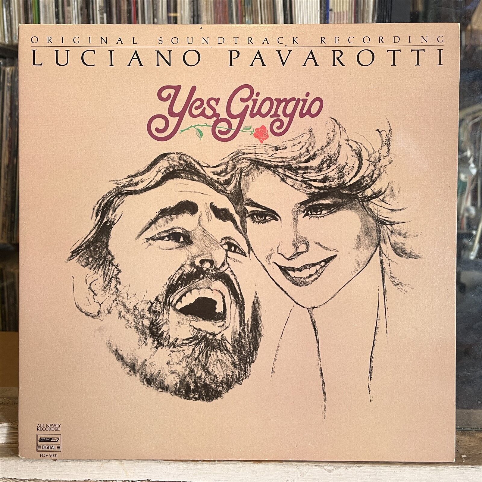 Primary image for [CLASSICAL/SOUNDTRACK]~EXC LP~LUCIANO PAVAROTTI~Yes, Giorgio~[OST]~[1982~MGM]
