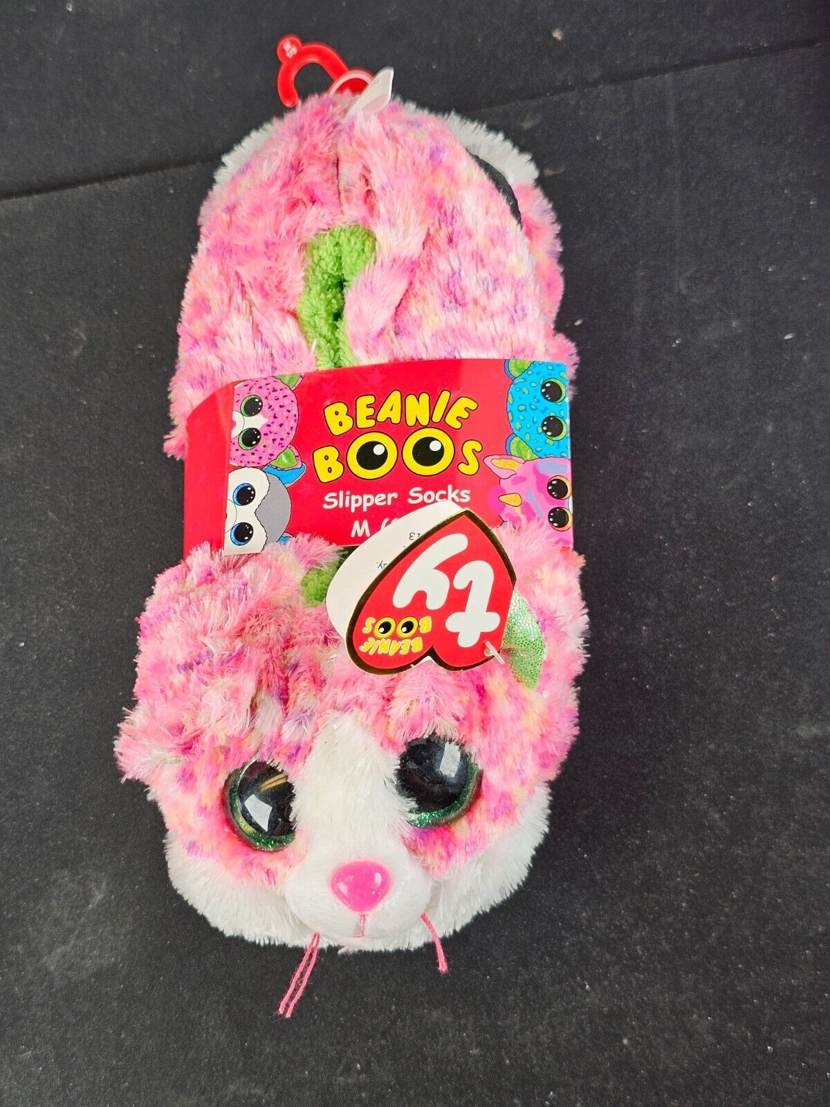 Ty Beanie Boos Slipper Socks Sophie the Cat Child Size Medium 1-3 ~ New ... - $6.88