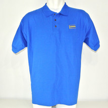 BLOCKBUSTER VIDEO Employee Uniform Polo Shirt Men&#39;s Size 2XL NEW - £24.24 GBP