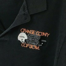 Vintage Polo Shirt Orange County Cop Bowl Football Embroidered L Outer B... - £11.73 GBP
