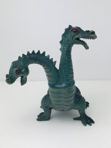 Imperial Blue 1983 Two Headed Dragon Dagger Knight Monster Toy 7.5�Vintage - £22.20 GBP