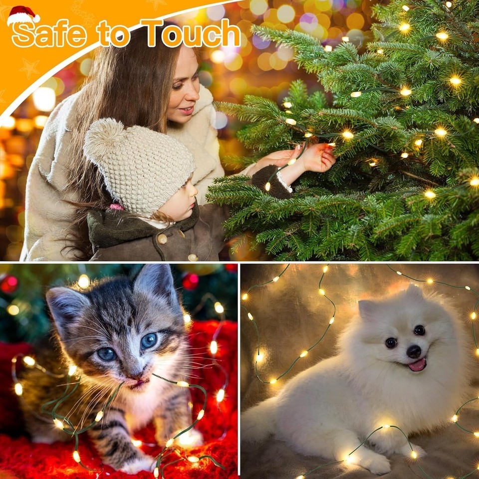 Outdoor & Indoor 1000 LED Christmas String Lights with Remote - 330 FT Warm Glow Item image 10