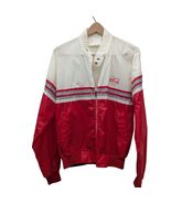 Vintage 1980s Coca Cola Red White Activewear Windbreaker Racing Jacket M... - $3,635.34 MXN