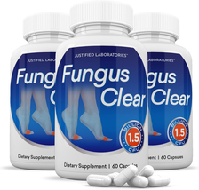 (3 Pack) Fungus Clear 1.5 Billion CFU Probiotic Pills 180 Capsules - £58.42 GBP