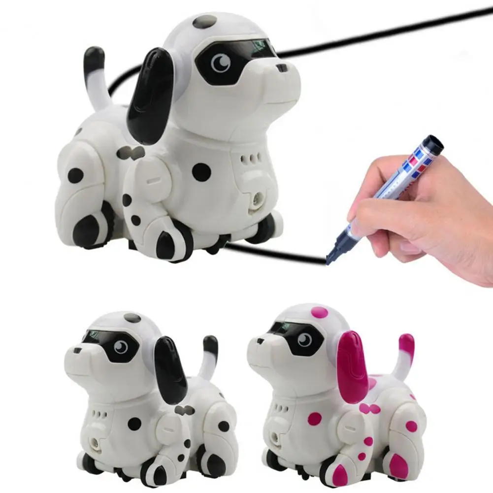Funny Electric Marking Sensor Color-changing Light Following Line Robot Toy Gog - £19.83 GBP