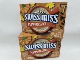 2 Boxes - Swiss Miss Hot Cocoa Mix Pumpkin Spice Best By: Aug/2024, 16 P... - $14.99