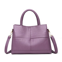 Lady Bag For The Middle-Aged Summer Tide Casual Mom Bag Stitching Shoulder Cross - £59.09 GBP