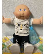 RARE 25th Anniversary Cabbage Patch Kid Bald Boy Blue Eyes Head Mold #9 ... - $7,796.24 MXN