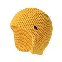 Winter Knitted Hat Elastic Warm Beanie Hat Outdoor Windproof Earflap Hat - £14.13 GBP