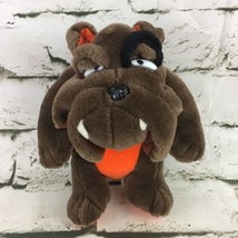 Bulldog Plush Brown Dog Stuffed Animal By Liberty Toys VTG 1994 - £12.39 GBP
