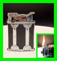 Stunning Antique 1920&#39;s Evans Black Enamel Automatic Cigarette Lighter -... - $148.49