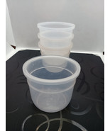 Pyrex Snapware 2 Cups Round Clear Food Storage Container Plastic Replace... - $4.46