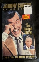 Johnny Carson His Favorite Moments  70s 80s VHS VCR Video Tape Sealed Movie - £5.43 GBP