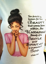 Women&#39;s Design T-Shirt -- Uniquely Customized for the Christian Believer - £20.32 GBP