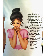Women&#39;s Design T-Shirt -- Uniquely Customized for the Christian Believer - £20.45 GBP