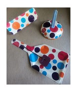 Tin Litho New Year&#39;s Eve Mardi Gras Vintage Noise Maker Lot Of 3 Polka Dot - $220.89 MXN