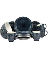 Elama Petra 16 Piece Stoneware Dinnerware Set - €136,03 EUR