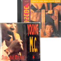 Young MC 2 CD Bundle Stone Cold Rhymin 1989 + Way Love Goes 5trk DJ Promo 1991 - £15.16 GBP