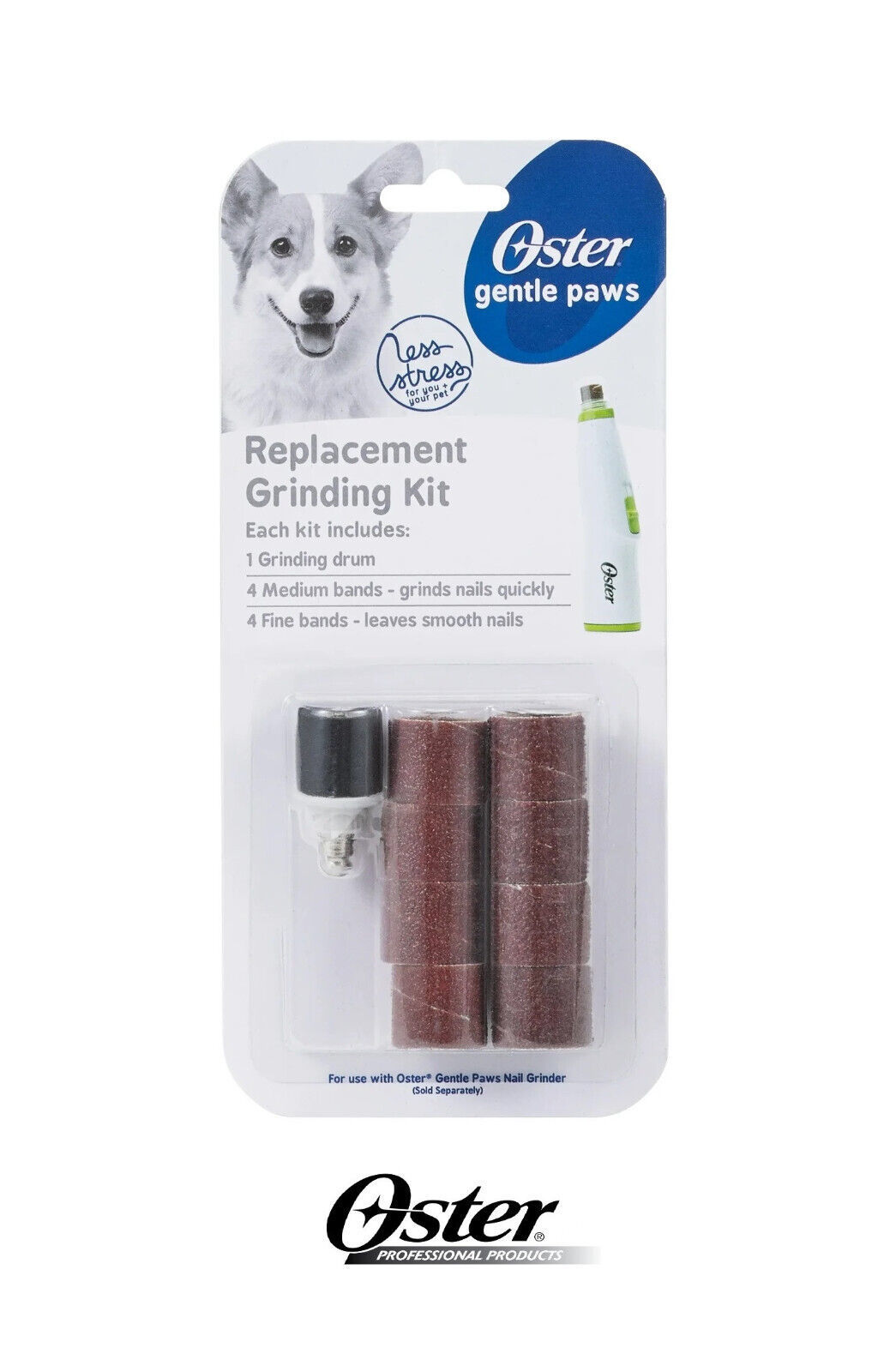Oster REPLACEMENT BANDS Accessory SET For GENTLE PAWS PROFESSIONAL Nail ... - $19.99