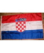 Croatia soccer fan flag 2018 World Cup Russia NEW NOS - $8.99