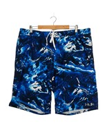 Huk Shorts Mens 40 Blue Mossy Oak Elements Hydro Fishing Swim Trunks Wat... - $445.43 MXN