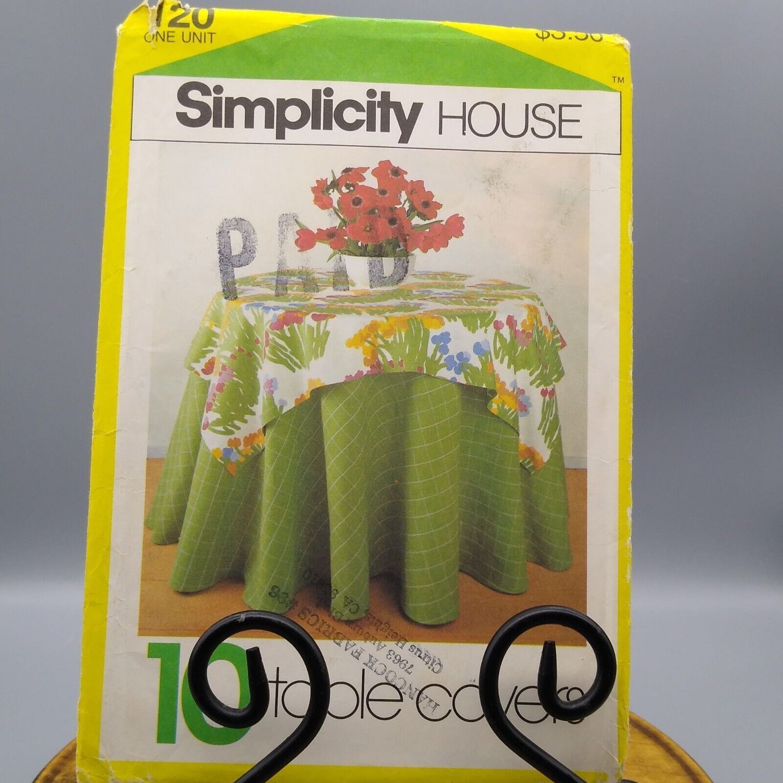 Primary image for UNCUT Vintage Sewing PATTERN Simplicity House 120 One Unit, 1981 Crafts