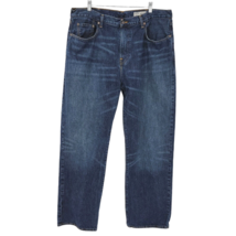 Cremieux Mens Relaxed Jeans Actual Size 40x33 Straight Leg 100% Cotton - £17.42 GBP