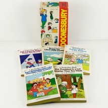 Doonesbury Selection by G. B. Trudeau 5 Comic Paperbacks Vintage 1973 Box Set
