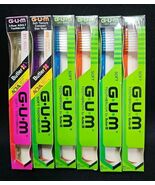 GUM BUTLER Soft Toothbrushes 309 409 411 Lot of 6 New Old Stock - $57.15 CAD