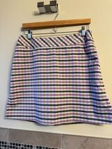 Adidas Pink Green Golf Skirt SZ 8 NWOT  - $58.41