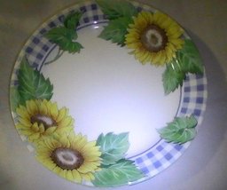 Corning Corelle Sunsation Sunflowers Dinner Plates - One (1) Plate - $23.03
