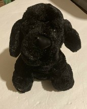 Ganz Webkinz Black Lab Soft Plush 8&quot; Stuffed Dog Puppy Toy - £6.62 GBP