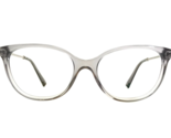 Tiffany &amp; Co Eyeglasses Frames TF2168 8270 Clear Grey Silver Cat Eye 54-... - $89.09