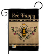 Queen Bee Happy - Impressions Decorative Garden Flag G135208-BO - £15.67 GBP