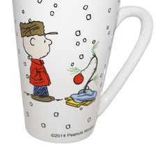 Vintage Ceramic Coffee Tea Mug - Peanuts Charlie Brown Merry Christmas Tree 2014 - £7.90 GBP