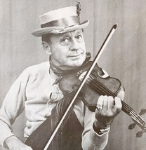 1963 Jack Benny Broadway Hillbilly Playing Violin Post Magazine Page DWJJ10 - $29.99
