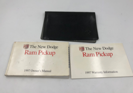 1997 RAM Pickup Owners Manual Set with Case OEM K02B44009 - £28.52 GBP
