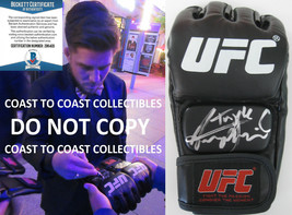 Henry Cejudo Triple C MMA autographed UFC glove exact proof Beckett COA - £158.26 GBP